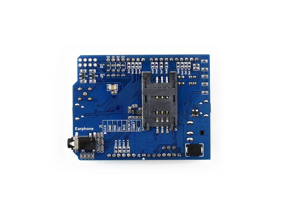 Waveshare GSM/GPRS/GPS щит (B) совместимый Arduino на основе SIM808 поставляется с адаптером