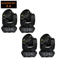 freeshipping 4 pack 6x25w led beam moving head light 6pcs individual sharp beams 40 degree ryb filter brilliant color effect