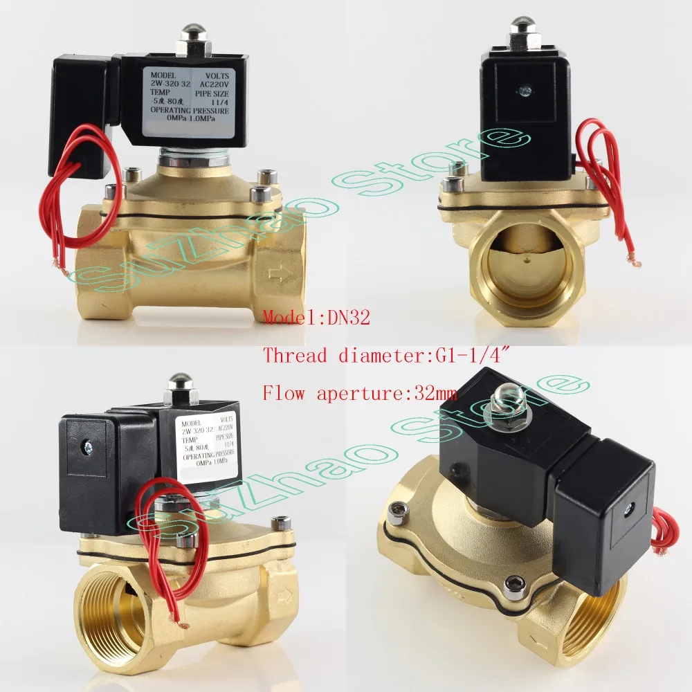 AC220V DC12V DC24V нормально закрытый энергосберегающий электромагнитный клапан, IP65, использование воды, газа, масла, охраны окружающей среды, DN10 15 25 32