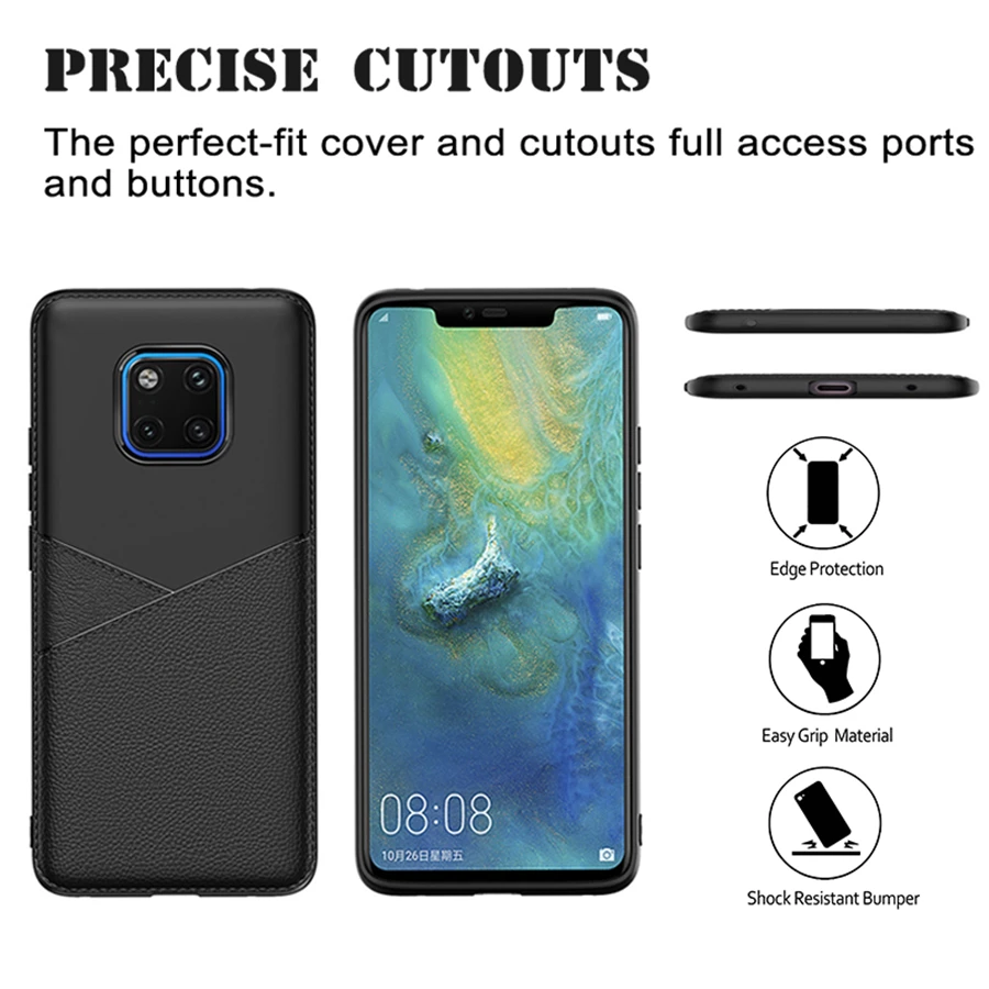Чехол для телефона huawei mate 20 lite защитный чехол ультра тонкий huwai mate20 light 20pro Матовый
