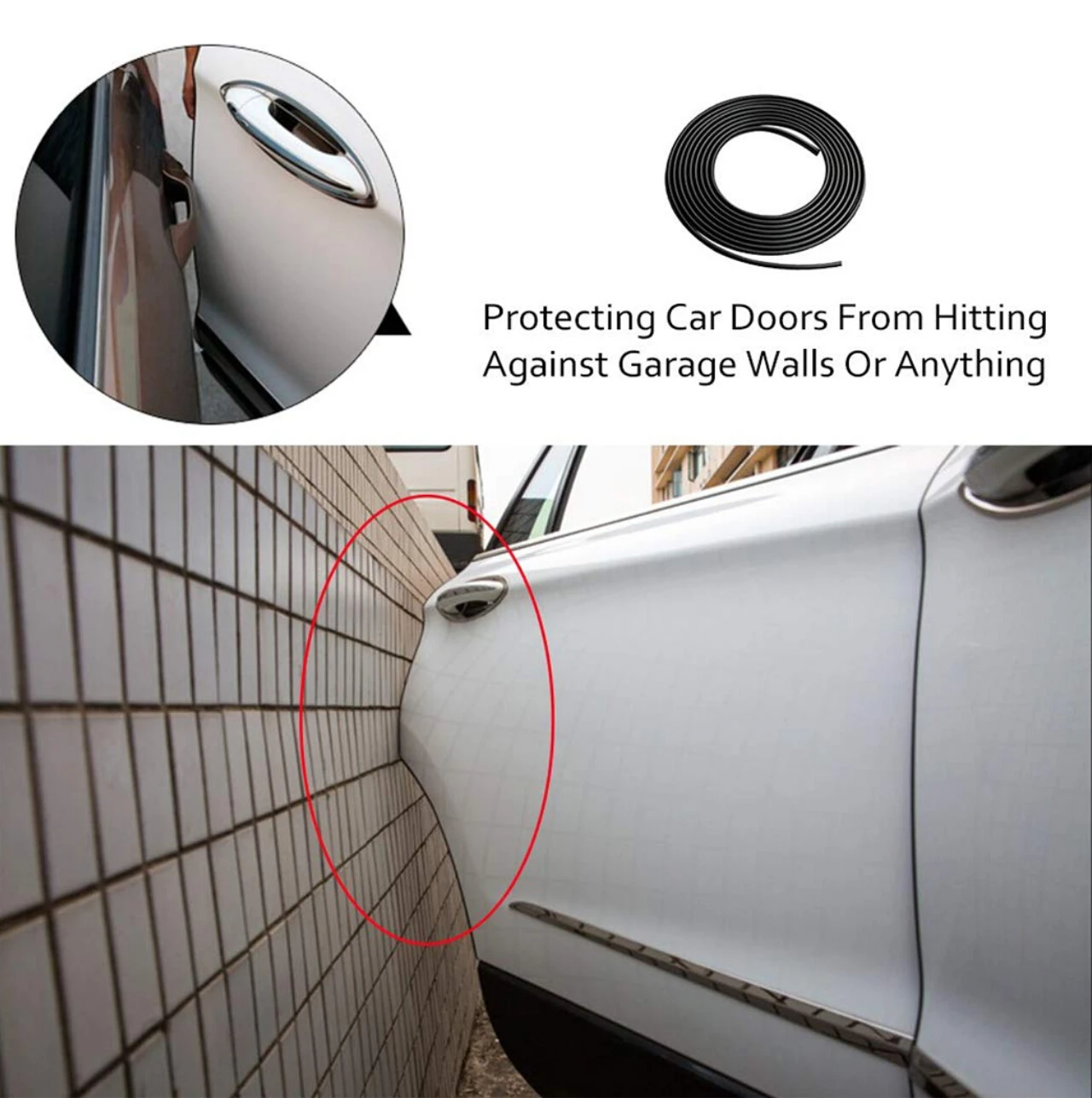 Car Styling Door Protection Strips Moldings for Audi A4 B5 B6 B8 A6 C5 C6 A3 A5 Q3 Q5 Q7 BMW E46 E39 E90 E36 E60 E34 E30 F30 F10 |