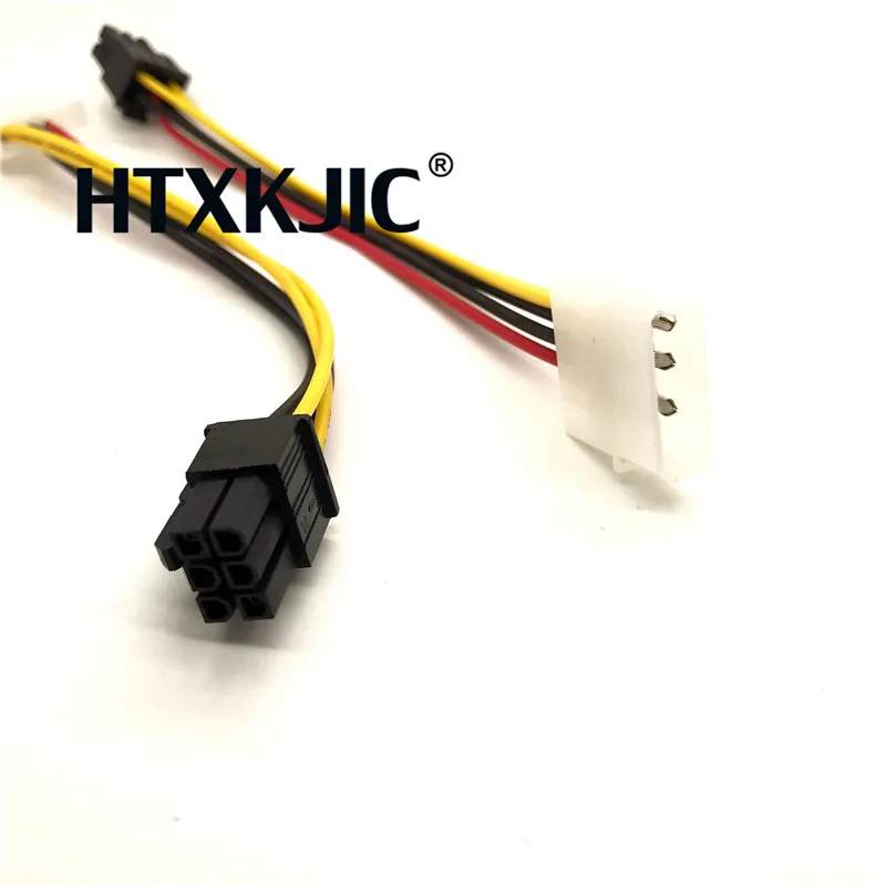Видеокарта Molex с 4 контактным разъемом на 6 контактный PCI Express PCIE преобразователь