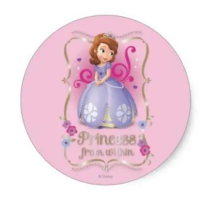 

1.5inch Sofia Princess from Within Classic Round Sticker