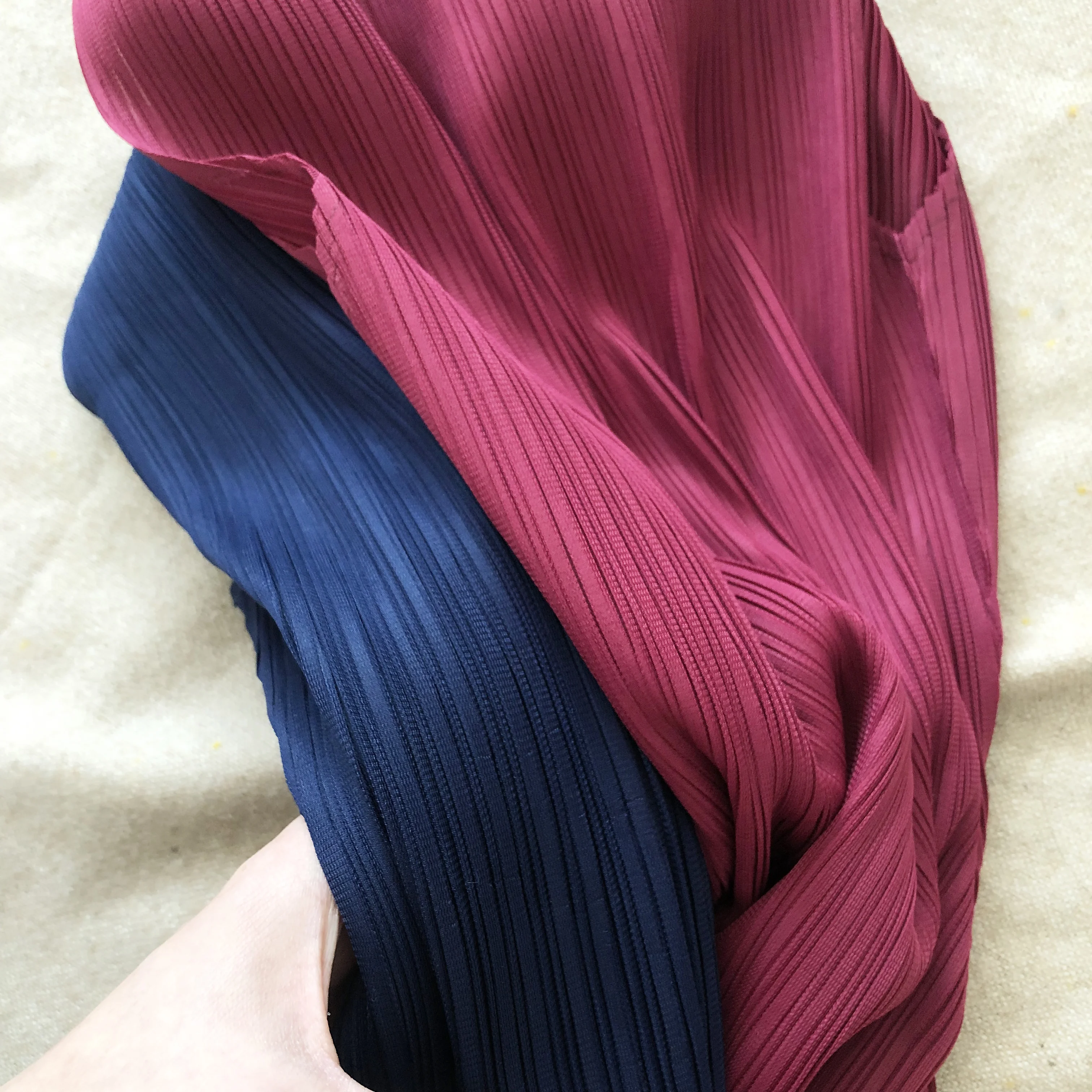 Changpleat, летняя коллекция, новое женское платье без рукавов Miyak, плиссированное, модное, одноцветное, с круглым вырезом, тонкое, большое, эластичное, женское платье, D900