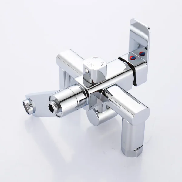 Хромированная отделка набор для душа с дождевой насадкой 8 дюймовый смеситель