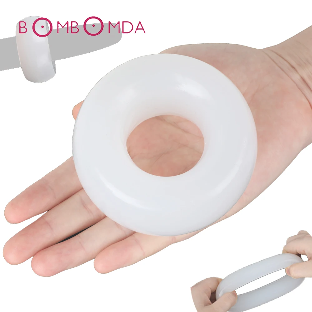 Мужской мастурбатор браслет Тип огромное кольцо на пенис для задержки эякуляции