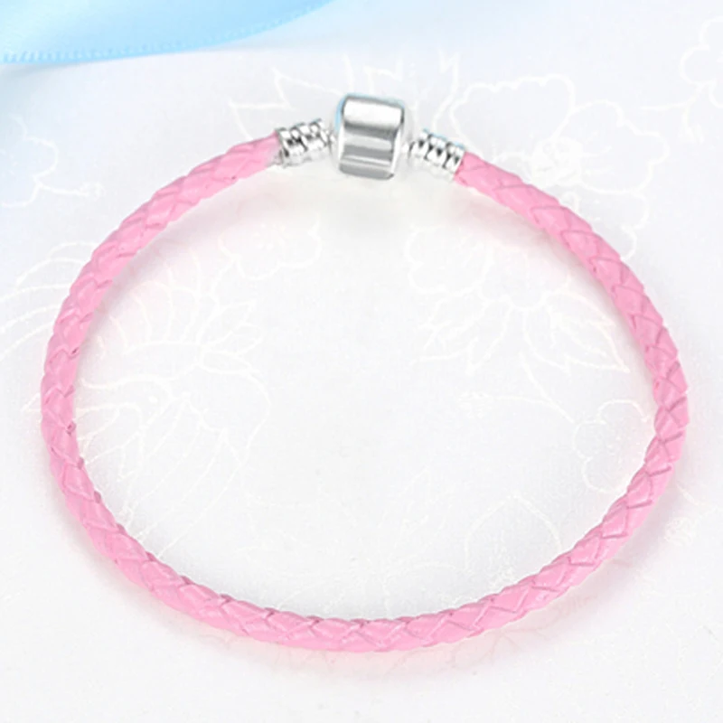 Браслет из натуральной кожи с шармами сделай сам для мужчин и женщин|bracelet leather