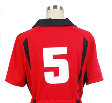 № 1 5 Аниме Haikyuu Nekoma школьная униформа Джерси Kuroo Tetsurou Косплэй костюм унисекс