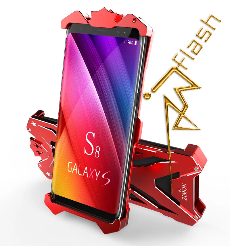 Алюминий Броня Тор чехол для samsung Galaxy S8 Plus чехол флэш Железный человек, телефон защитный чехол кожаный чехол для samsung S8