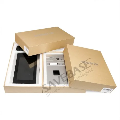 Homsecur 7 &quotПроводной Видео и Аудио Домашний Интерком + Камера отпечатков пальцев+