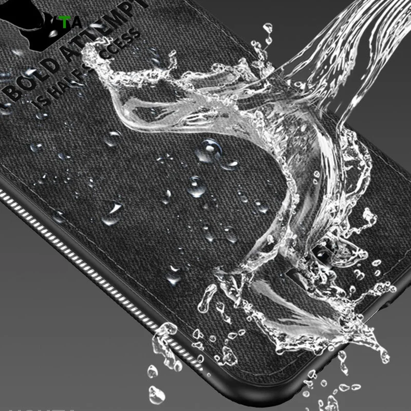Новый тканевый ультра-тонкий холщовый силиконовый чехол для телефона iphone 6s 6 7 8 Plus