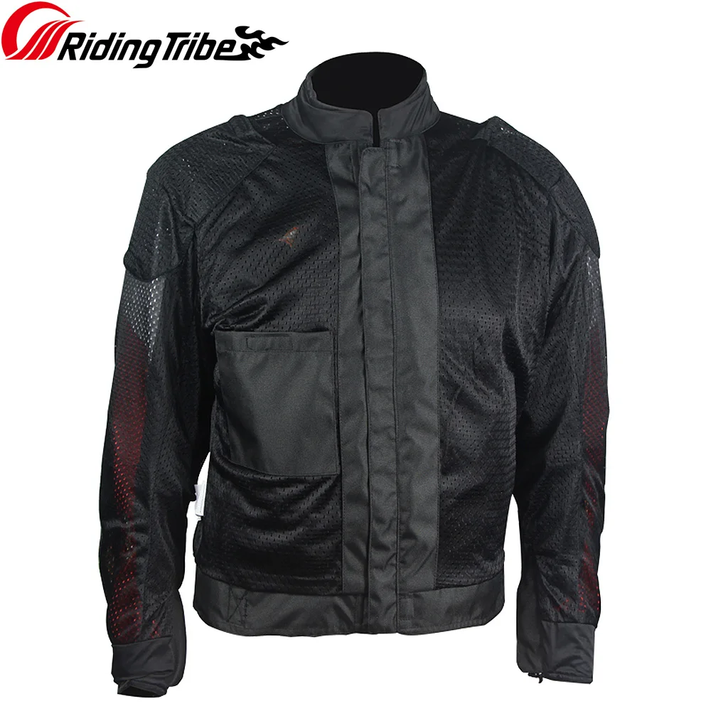 Езда Племя Новый Мото Мужская Защитная куртка летняя анти столкновения дышащая