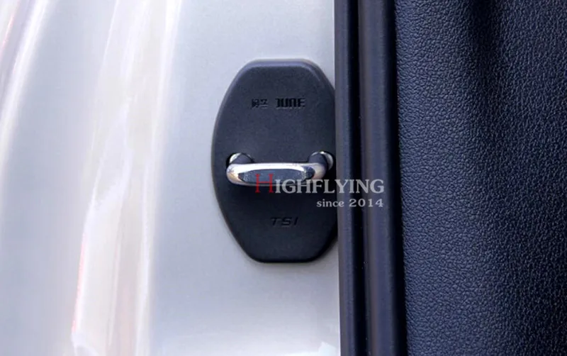 Защитная крышка дверного замка декоративная пряжка 4 шт. для Audi A4 B9 2016 2017 седан