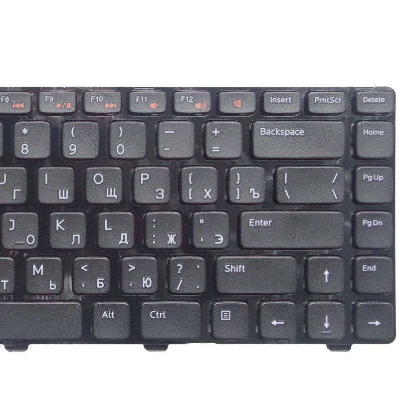 GZEELE russian laptop Keyboard for DELL Inspiron 15R 5520 7520 0X38K3 65JY3 065JY3 BLACK without backlight RU notebook keyboard |
