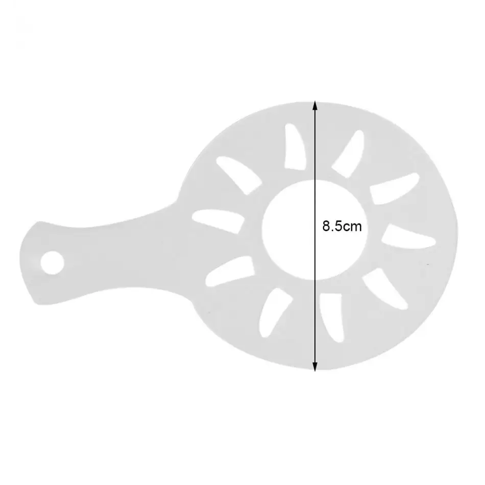 16 шт. трафареты для кофе молока торта капкейков|tool tool|tool padtool template |