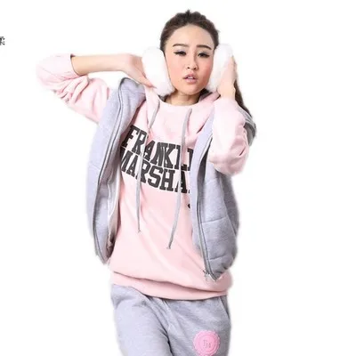 Спортивные ppingplus размер спортивные женские костюмы 6colors2015new Женское зимнее
