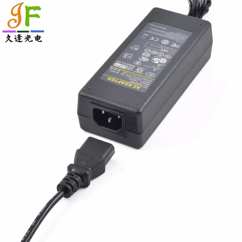 Трансформатор питания для светодиодной ленты WS2812B WS2801 5 В 10 А 100 ~ 240 переменного