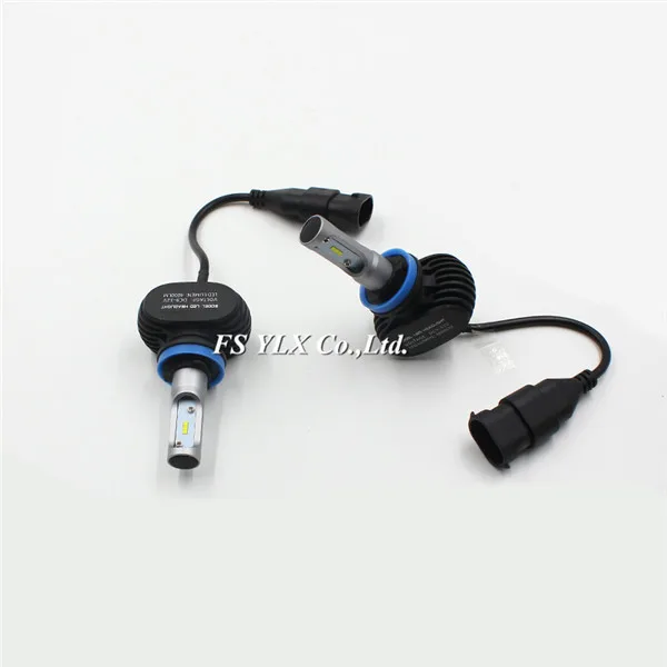 FSYLX CSP автомобиля светодиодный фары H1 H3 H7 H8 H9 H10 H11 9005 9006 H16 5202 PSX24 P13W светодиодный фары Противотуманные фары H1 H3 светодиодный фары