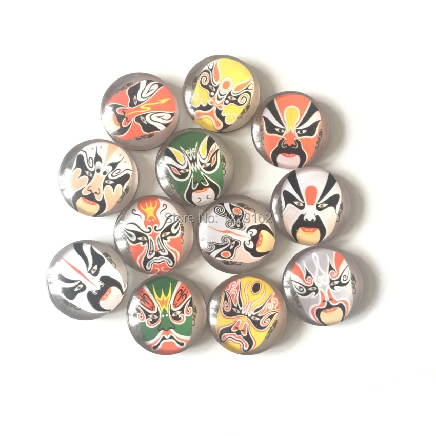 Бесплатная доставка (12 шт./лот) дизайн лица пекинской оперы магнит на холодильник