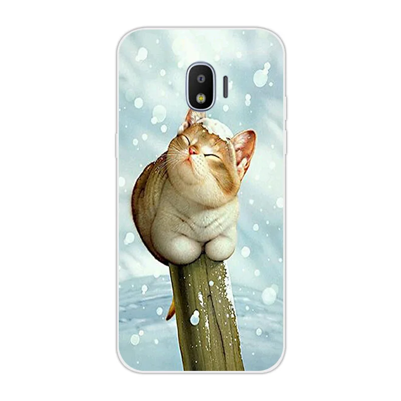 For Samsung Galaxy J2 Pro 2018 5.0 inch Phone Cases Silicone Scenery Design for j250f TPU Coque | Мобильные телефоны и