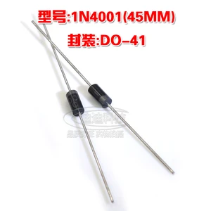 New 1N4001 DO-41 Rectifier Diode Output 50V 1A Foot Length 45MM 4001 do41