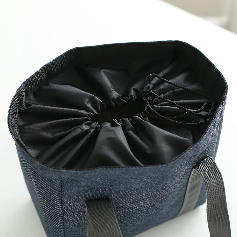 Сумка для ланча премиум класса Портативная сумка льда толстые пакеты из ткани