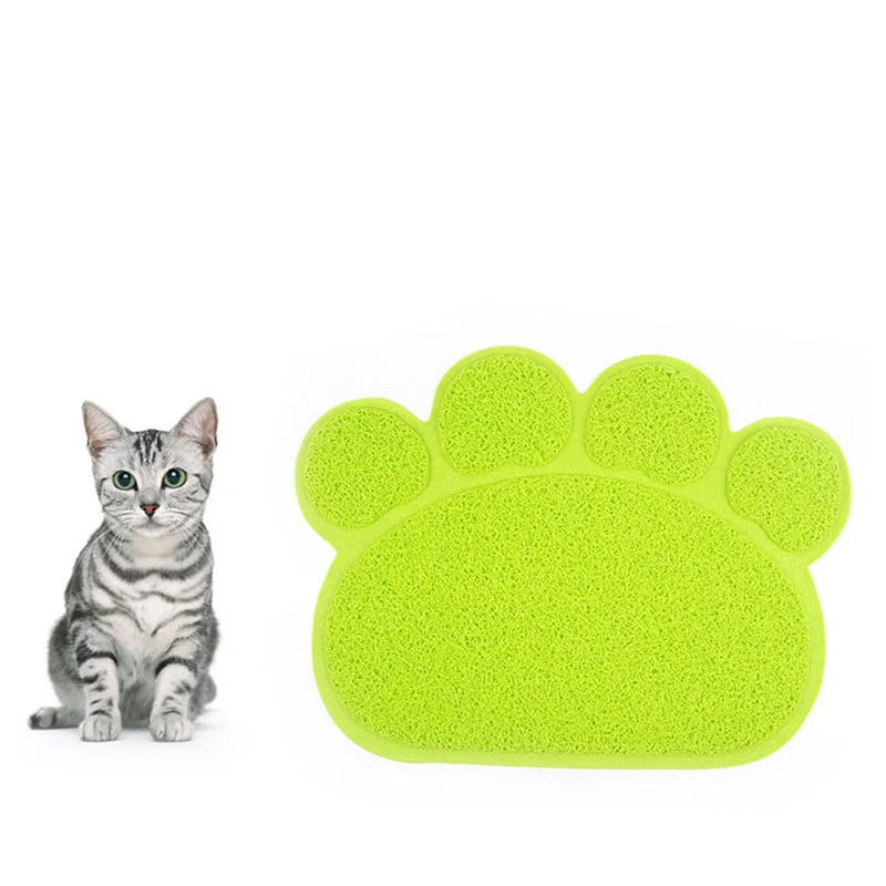 1pc 7 Colors Available New Pet Dog Cat Dish Feeding Bowl Placemat Tray Tidy Easy Cleaning Sleeping Pad Claw Mat | Дом и сад