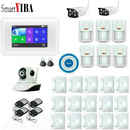 SmartYIBA 3g/gprs wifi беспроводной охранных защита от взлома системы комплект с