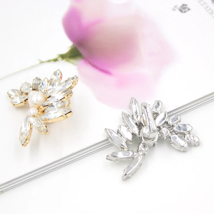 1 шт. серьги манжеты с кристаллами стразы жемчуг|rhinestone gems|cuff ringrhinestone fish |