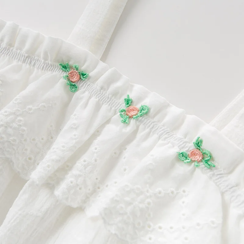 Детский комбинезон для новорожденных девочек 1 шт. модный однотонный с цветочным