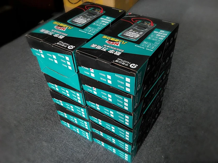 Цифровой мультиметр HoldPeak с ЖК дисплеем измеритель напряжения постоянного тока