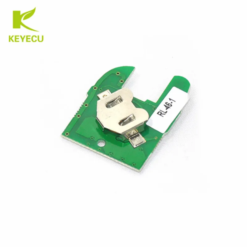 Брелок KEYECU для дистанционного ключа 5 шт. 1 кнопка чип PCF7946 433 МГц Renault Megane Clio Master