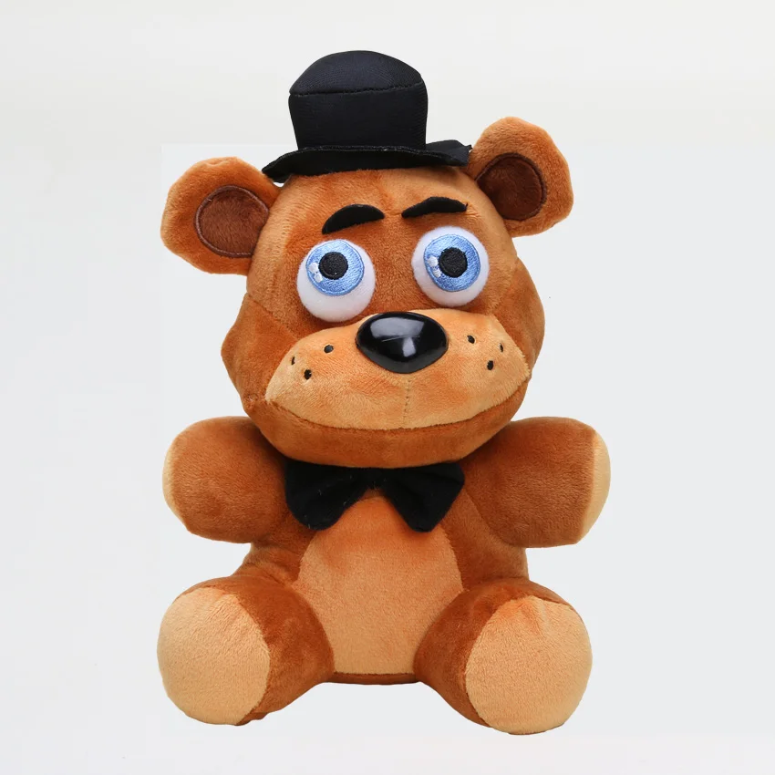 bear 25cm 20-25 см Five Nights At Freddy's foxy Fazbear медведь Фредди Бонни и Чика кошмар Фредди FNAF мягкие игрушки Детские куклы подарок - Цвет: bear 25cm