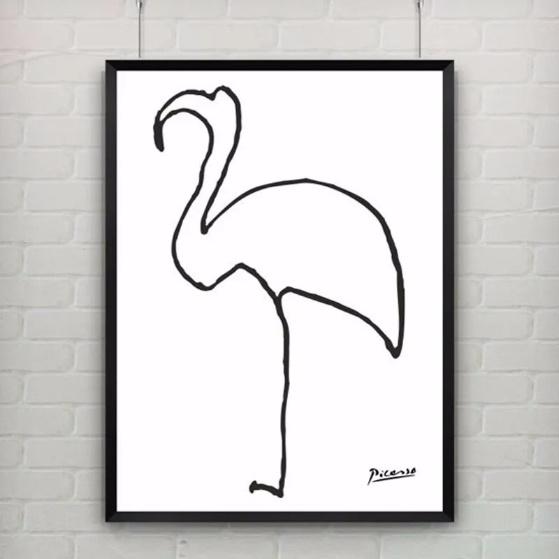 Пабло Пикассо ле фламанд Роза Печать современная абстрактная картина маслом с