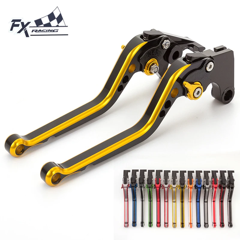 

CNC MIX Color Motorcycle Brake Clutch Lever Aluminum Adjustable For Honda NV400 CJ CK Steed 400 1992 1993 1994 1995 1996-1998