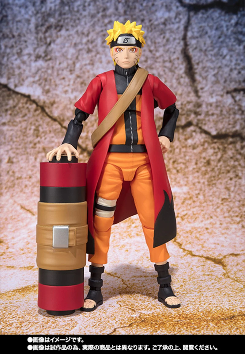 CMT Оригинальные BANDAI Tamashi Наций Наруто S. H. Figuarts СВЧ Узумаки Sennin режим фигурки аниме