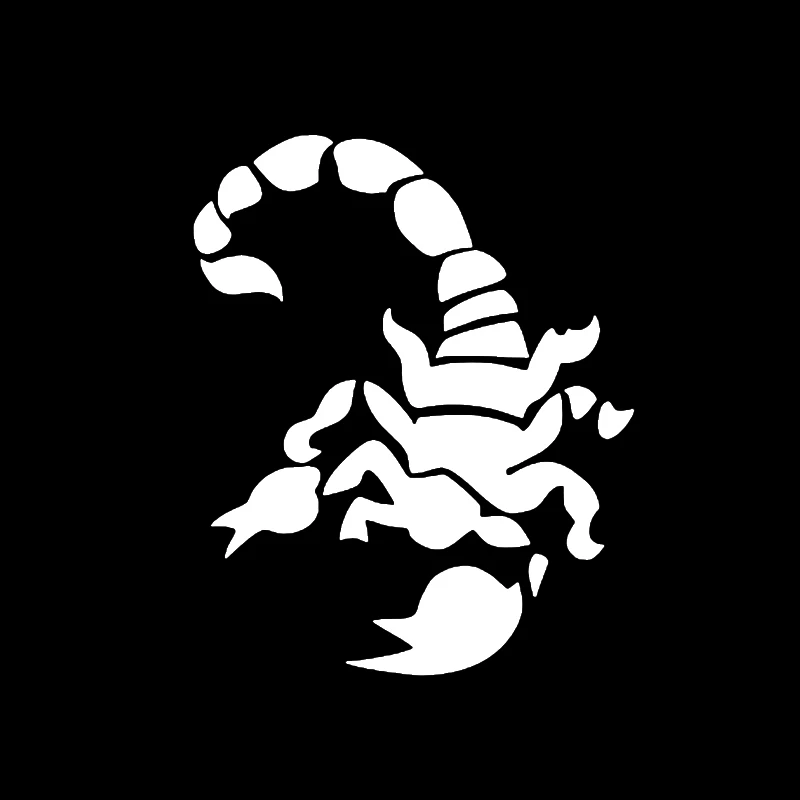 Милые наклейки триллер Scorpion виниловые для автомобиля 15 2 см * 18 7 Мультяшные на