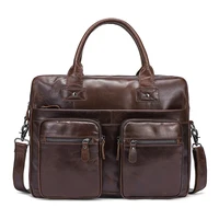 genuine leather messenger bag shoulder handbag bags business briefcase for teenager large cross body bag travel casual tote new
