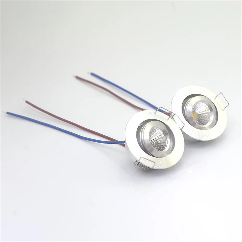 5 W мини светодиодный прожектор кабинета ламп AC220-240V утопила свет вниз Алюминий