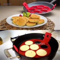 200 pcs as seen on tv new 2017 non sticky fantastic ring maker kitchen non stick pancake maker egg food grade silicone material