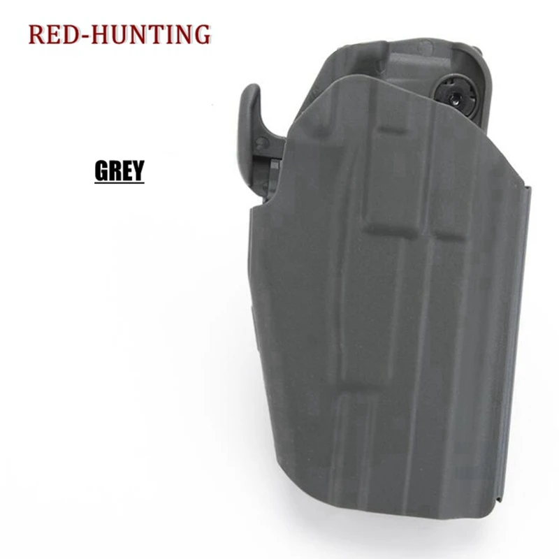 

Universal Belt Waist Gun Holster Fit Glock 17 18C 21 22 27 37/HK VP40 45/Taurus PT24/92F