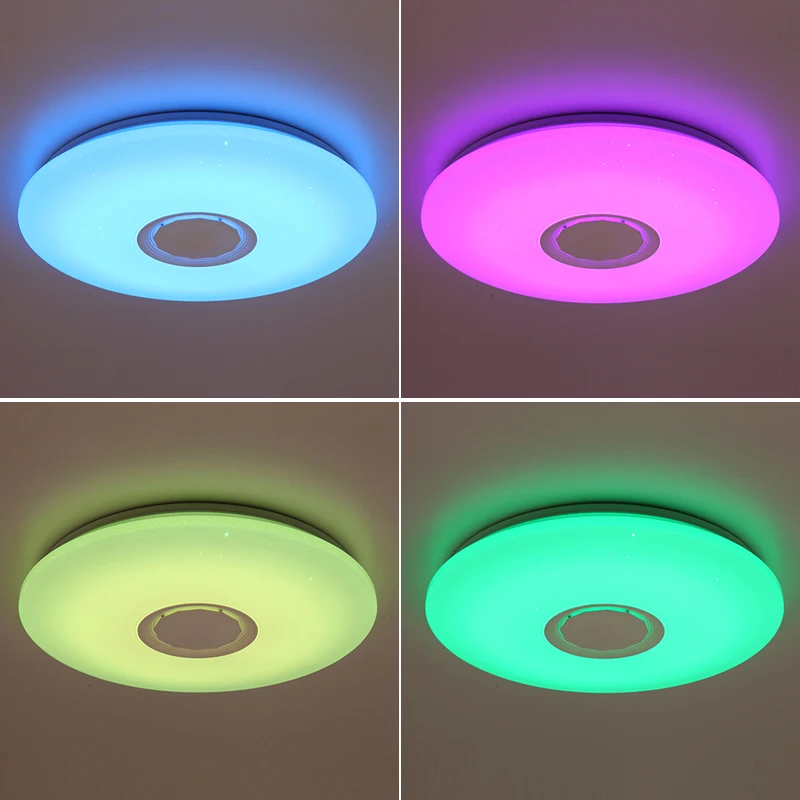 Современные светодиодные потолочные лампы RGB потолочный светильник с