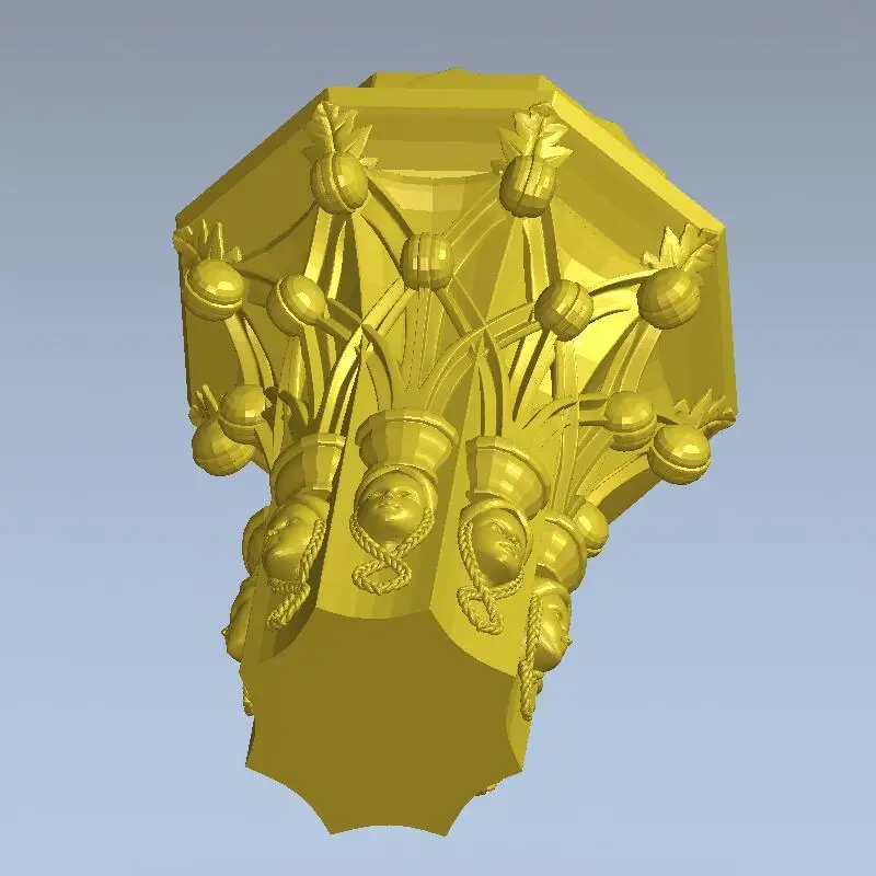 Высокое качество новая 3D модель для cnc мебель украшения резная фигурка