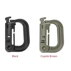 Пластиковое D-образное кольцо с замком для рюкзака