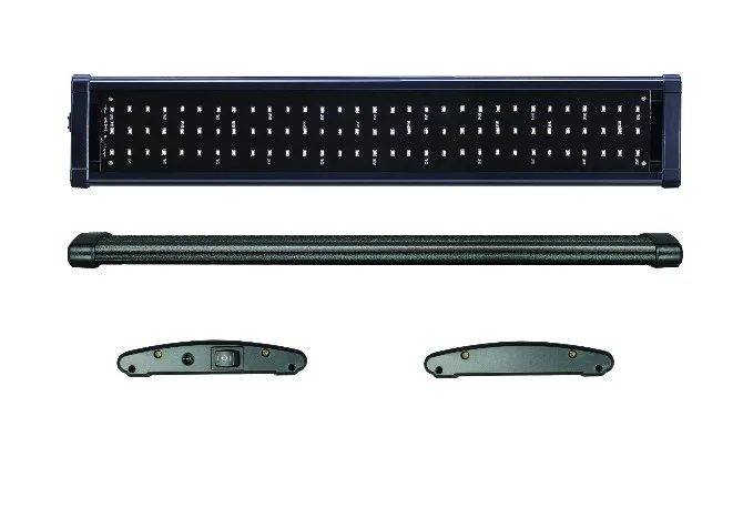 LED-400 30-92 см 100-240 В аквариумный светодиодный светильник ing Fish Tank светильник с выдвижными кронштейнами белый и синий светодиодный s подходит для аквариума - Цвет: LED-400