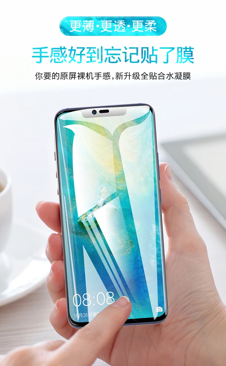 Пленка-наклейка для полного покрытия iphone XR xs max X гидрогель пленка Невидимый