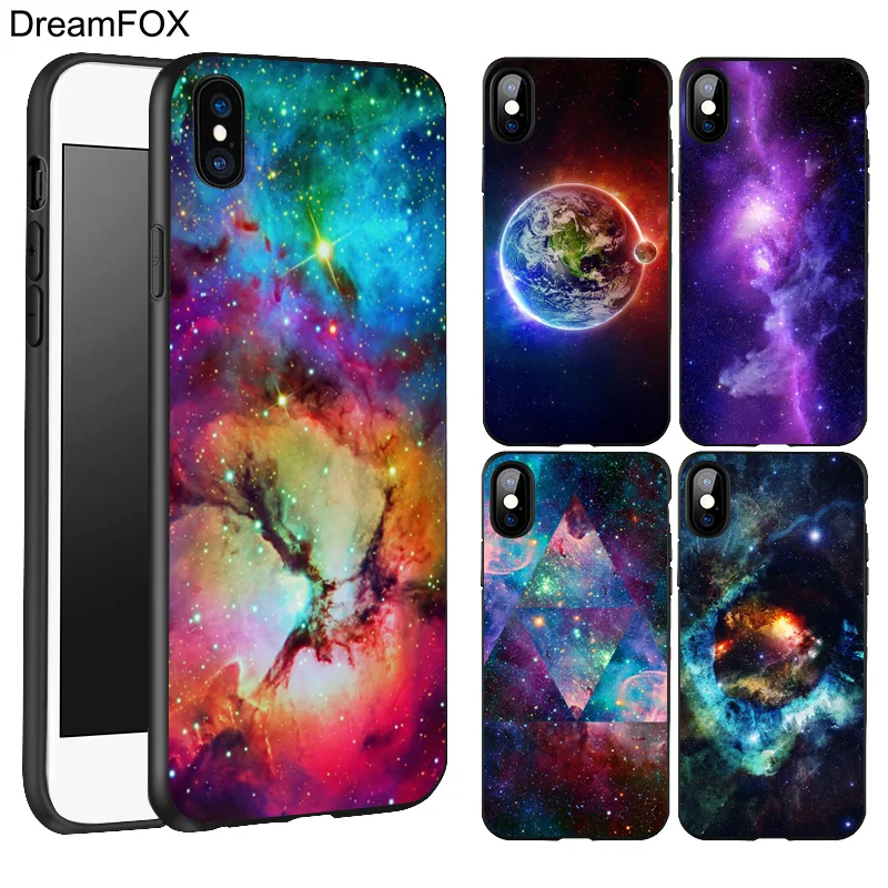 DREAMFOX L375 Hot Moon чехол для телефона черный мягкий Уретановый Термопластик (tpu)