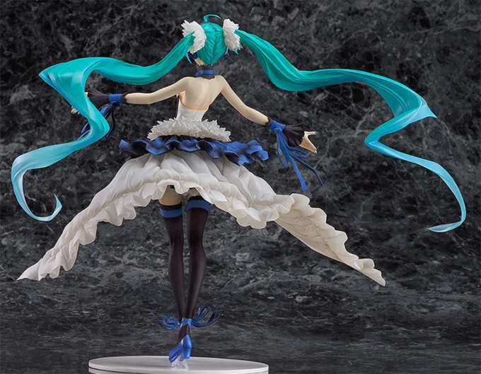 Новинка, 7th Dragon: Hatsune Miku type 1/7, ПВХ фигурка, фигурка, Коллекционная модель, детские игрушки
