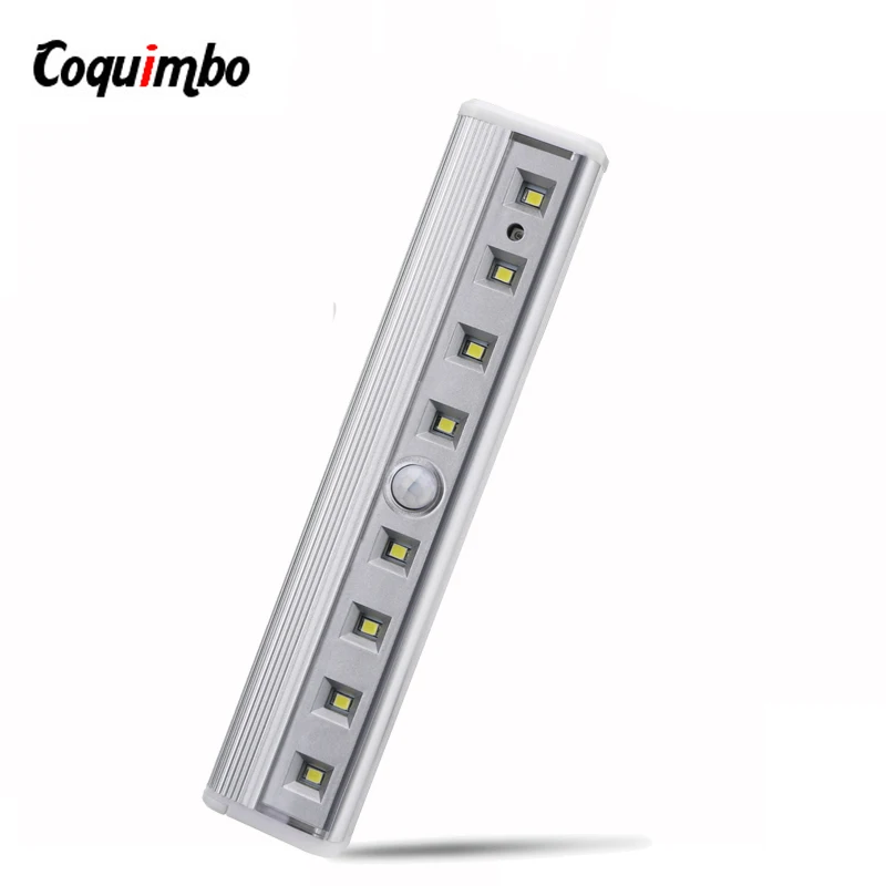 светильник с датчиком движения Светодио дный 8 светодиодный ночник бар датчик