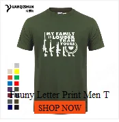 Boutique Men Tops Tees Summer Fashion New AK47 Printed T Shirt Short Sleeve Men AK 47 Rifle Gun Personalized T Shirts 3XL